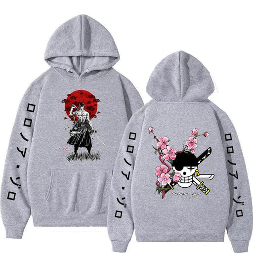 Sweat One Piece - Wano Warrior-Manga Shop-Gris-XS-Manga Shop