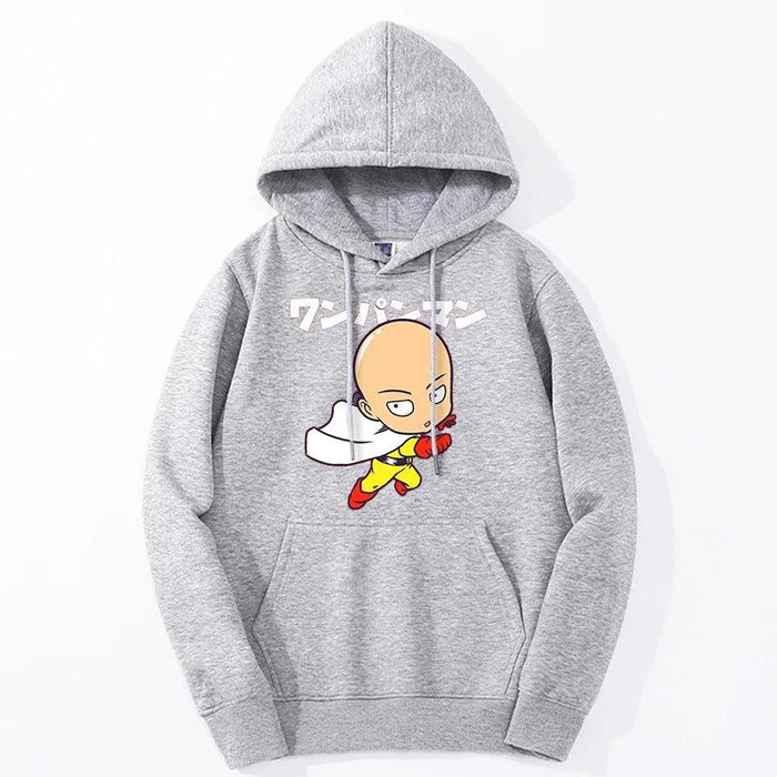 Sweat One Punch Man - Cute Saitama-Manga Shop-Gris-XS-Manga Shop