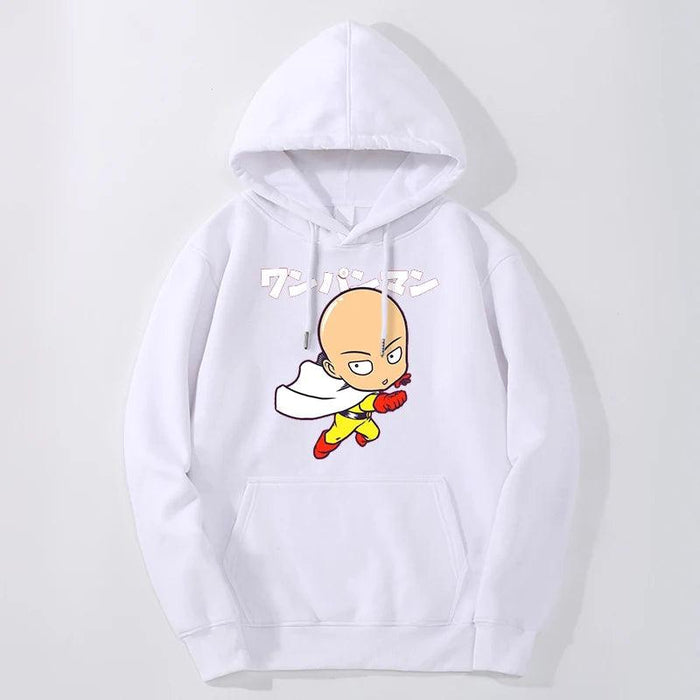 Sweat One Punch Man - Cute Saitama-Manga Shop-Blanc-XS-Manga Shop