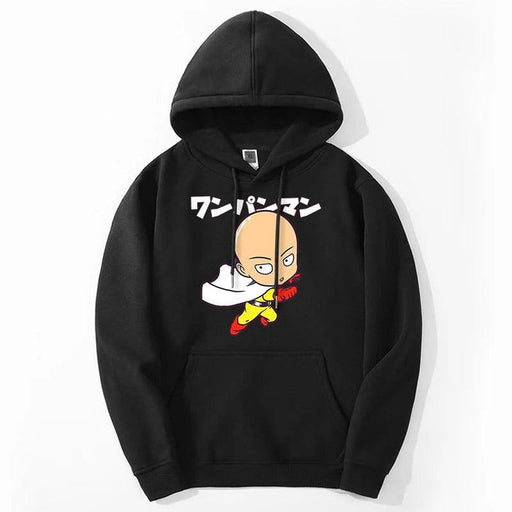 Sweat One Punch Man - Cute Saitama-Manga Shop-Noir-XS-Manga Shop