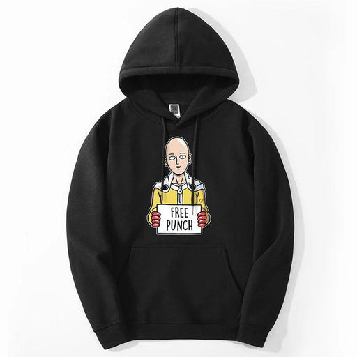 Sweat One Punch Man - Free Punch-Manga Shop-Noir-XS-Manga Shop