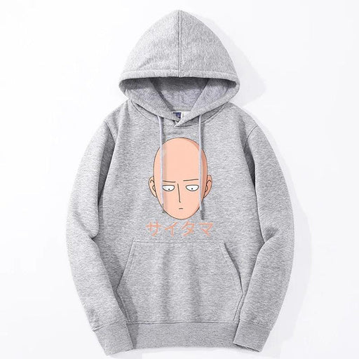Sweat One Punch Man - Le Chauve Capé-Manga Shop-Gris-XS-Manga Shop