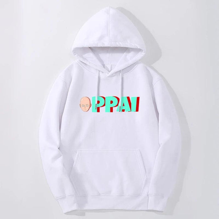 Sweat One Punch Man - Oppai-Manga Shop-Blanc-XS-Manga Shop