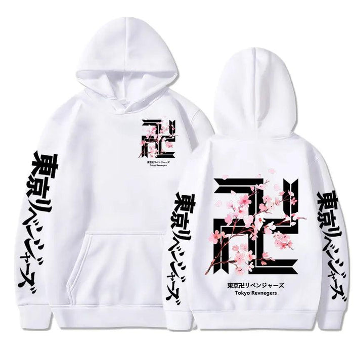 Sweat Tokyo Revengers - Cherry Logo-Manga Shop-Blanc-XS-Manga Shop
