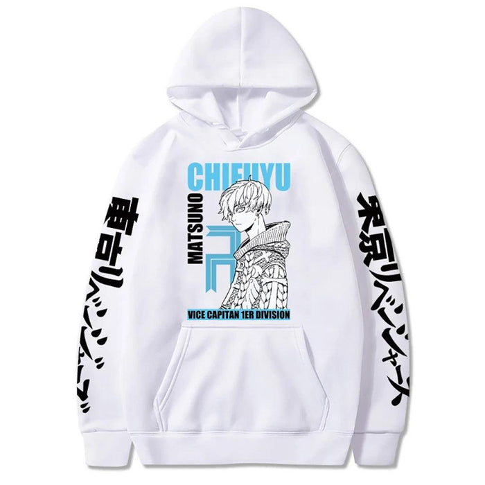Sweat Tokyo Revengers - Chifuyu Matsuno-Manga Shop-Blanc-XS-Manga Shop