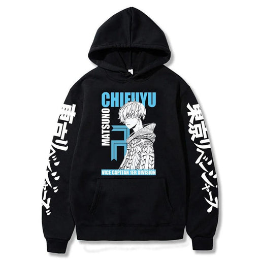 Sweat Tokyo Revengers - Chifuyu Matsuno-Manga Shop-Noir-XS-Manga Shop