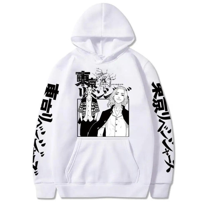Sweat Tokyo Revengers - Draken-Manga Shop-Blanc-XS-Manga Shop
