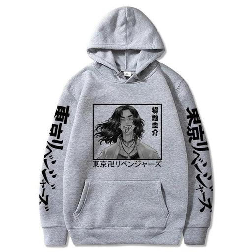 Sweat Tokyo Revengers - Keisuke Baji-MANGA SHOP-Gris-XS-Manga Shop
