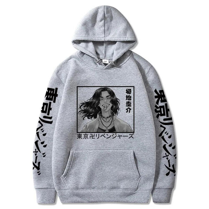 Sweat Tokyo Revengers - Keisuke Baji-MANGA SHOP-Gris-XS-Manga Shop