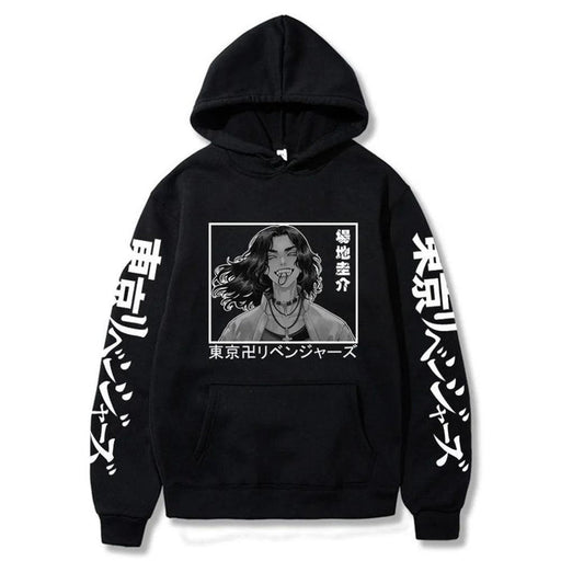 Sweat Tokyo Revengers - Keisuke Baji-MANGA SHOP-Noir-XS-Manga Shop