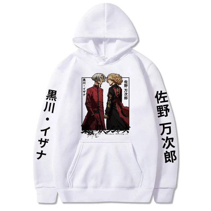 Sweat Tokyo Revengers - Manjiro x Izana-Manga Shop-Blanc-XS-Manga Shop