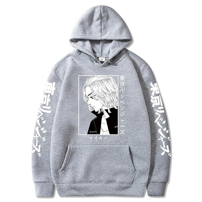 Sweat Tokyo Revengers - Mikey-MANGA SHOP-Gris-XS-Manga Shop