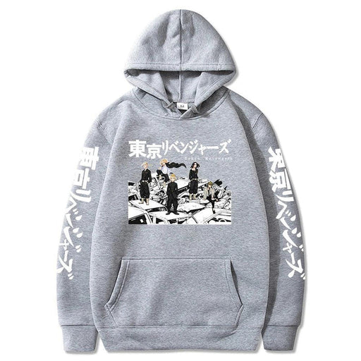 Sweat Tokyo Revengers - Tokyo Gang-MANGA SHOP-Gris-XS-Manga Shop