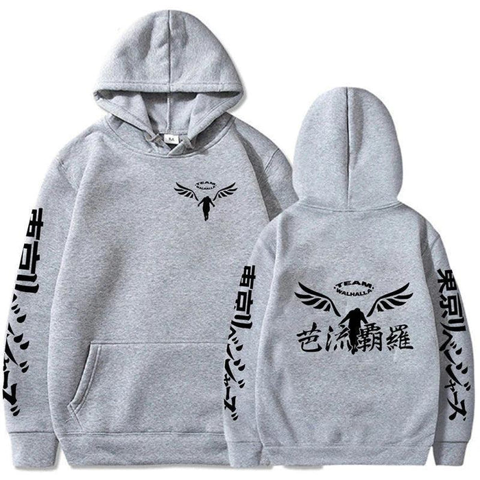 Sweat Tokyo Revengers - Walhalla-Manga Shop-Gris-XS-Manga Shop