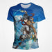 T-Shirt Attaque des Titans - Blue Mikasa-Manga Shop-Manga Shop