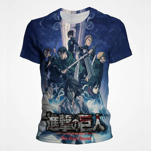T-Shirt Attaque des Titans - Crew-Manga Shop-Manga Shop