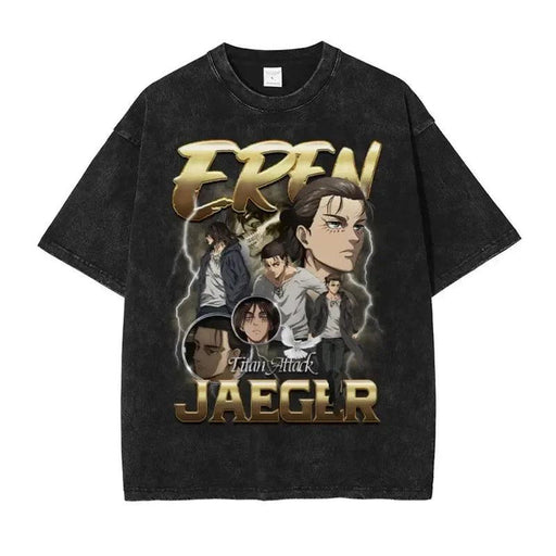 T-Shirt Attaque des Titans - Jaeger Vintage-Manga Shop-Manga Shop
