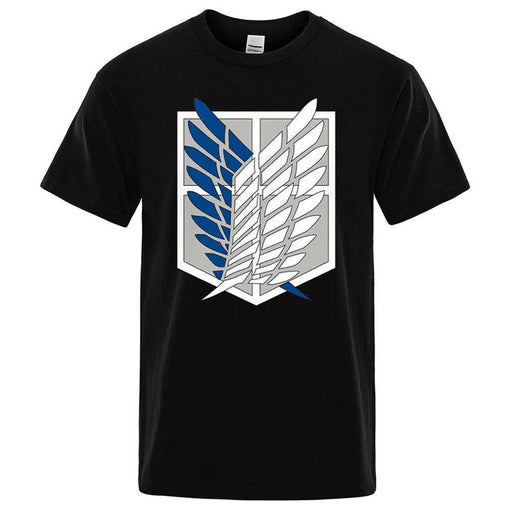 T-Shirt Attaque des Titans - Logo-Manga Shop-Noir-XS-Manga Shop