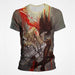 T-Shirt Attaque des Titans - Mikasa Fight-Manga Shop-Manga Shop
