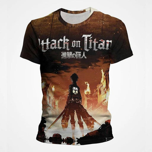 T-Shirt Attaque des Titans - No Kyojin-Manga Shop-Manga Shop