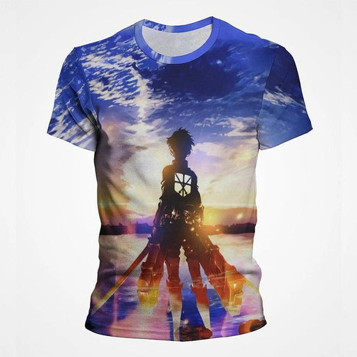T-Shirt Attaque des Titans - Sunset-Manga Shop-Manga Shop