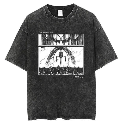 T-Shirt Attaque des Titans - The Rumbling-Manga Shop-Manga Shop