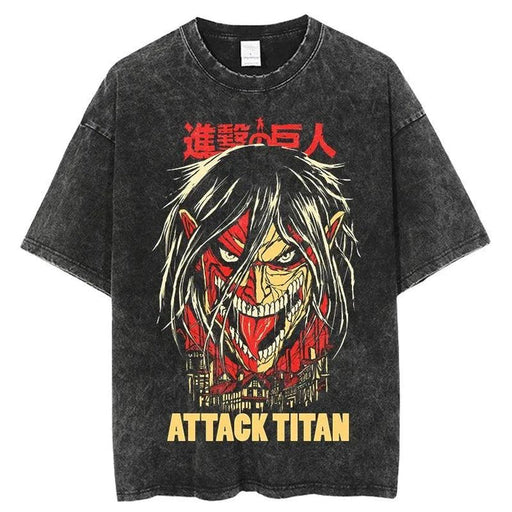 T-Shirt Attaque des Titans - Titan Vintage-Manga Shop-Manga Shop