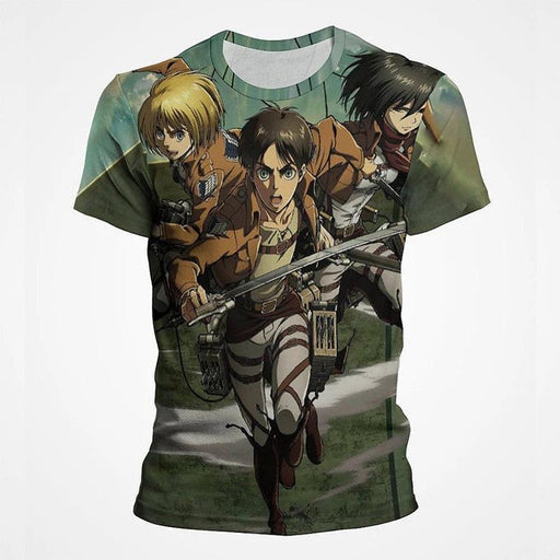 T-Shirt Attaque des Titans - Trio-Manga Shop-Manga Shop