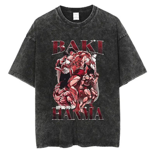 T-Shirt Baki Hanma - Arène de Combat-Manga Shop-Manga Shop