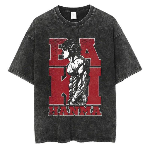 T-Shirt Baki Hanma - Combat Final-Manga Shop-Manga Shop