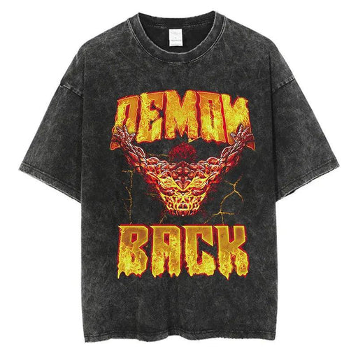 T-Shirt Baki Hanma - Demon Back-Manga Shop-Manga Shop