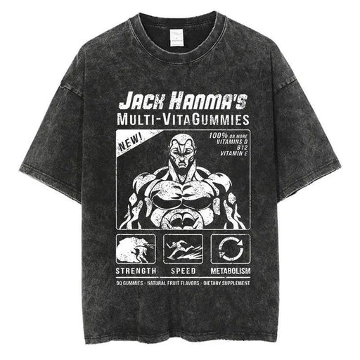 T-Shirt Baki Hanma - Jack Hanmas-Manga Shop-Manga Shop