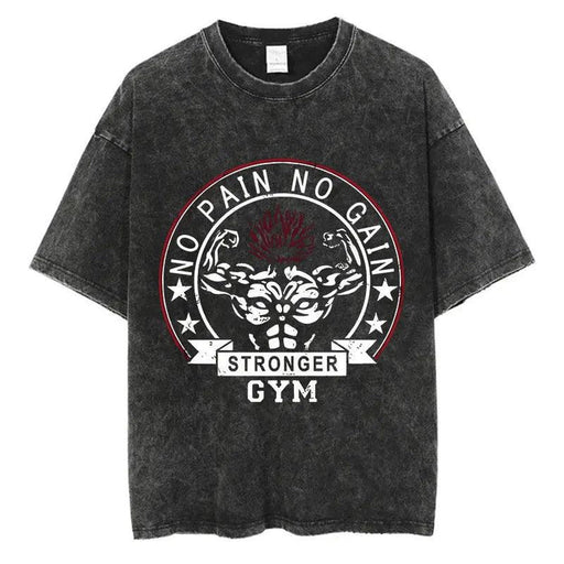 T-Shirt Baki Hanma - No Pain No Gain-Manga Shop-Manga Shop