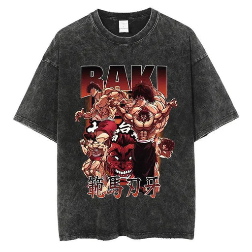 T-Shirt Baki Hanma - Power Baki-Manga Shop-Manga Shop
