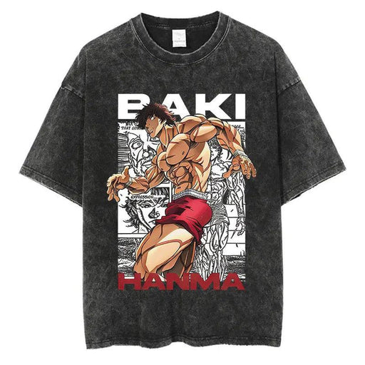 T-Shirt Baki Hanma - Puissance Maximale-Manga Shop-Manga Shop