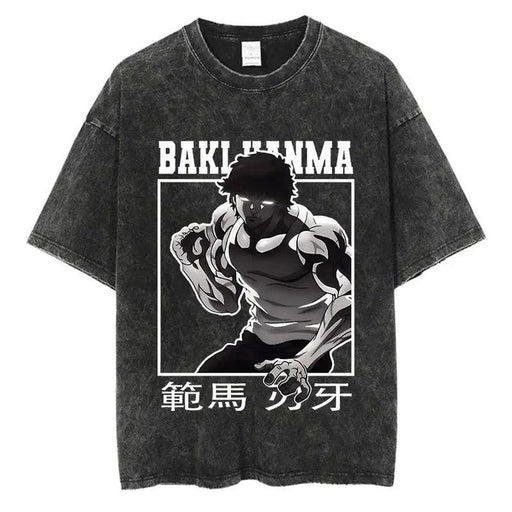 T-Shirt Baki Hanma - Technique Secrète-Manga Shop-Manga Shop
