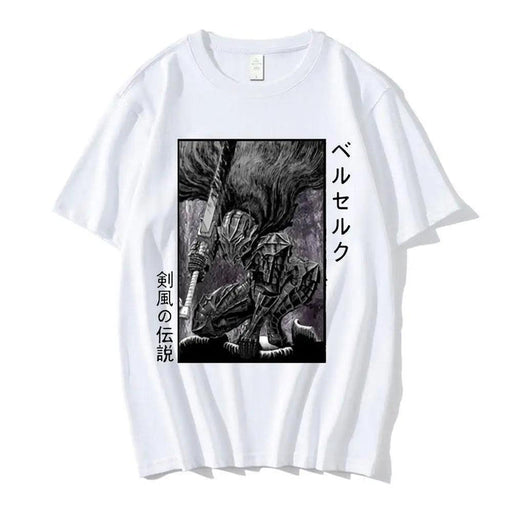 T-Shirt Berserk - Armure-Manga Shop-Blanc-XS-Manga Shop