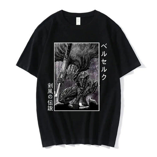 T-Shirt Berserk - Armure-Manga Shop-Noir-XS-Manga Shop