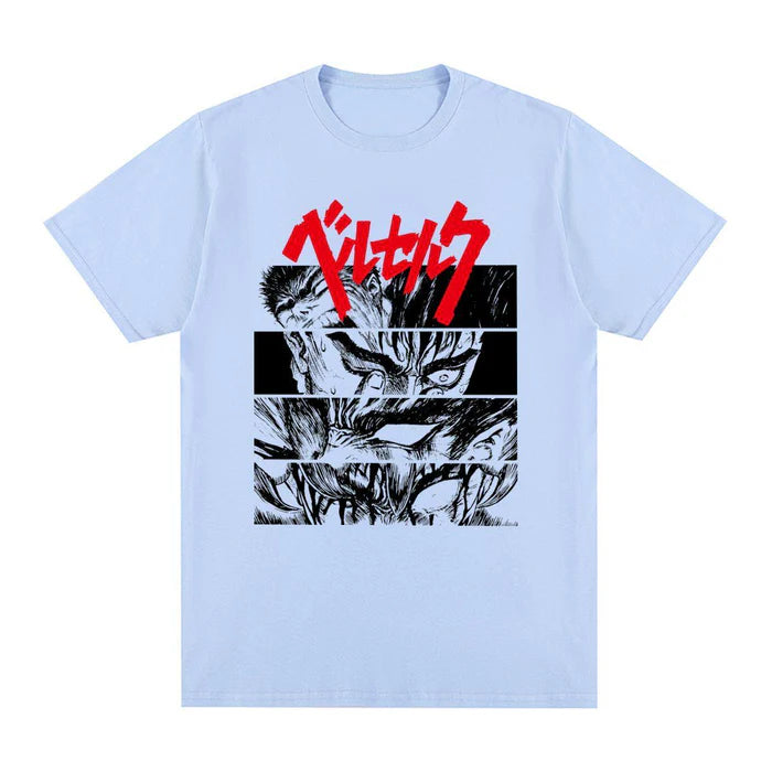 T-Shirt Berserk - Blood-Manga Shop-Bleu-XS-Manga Shop