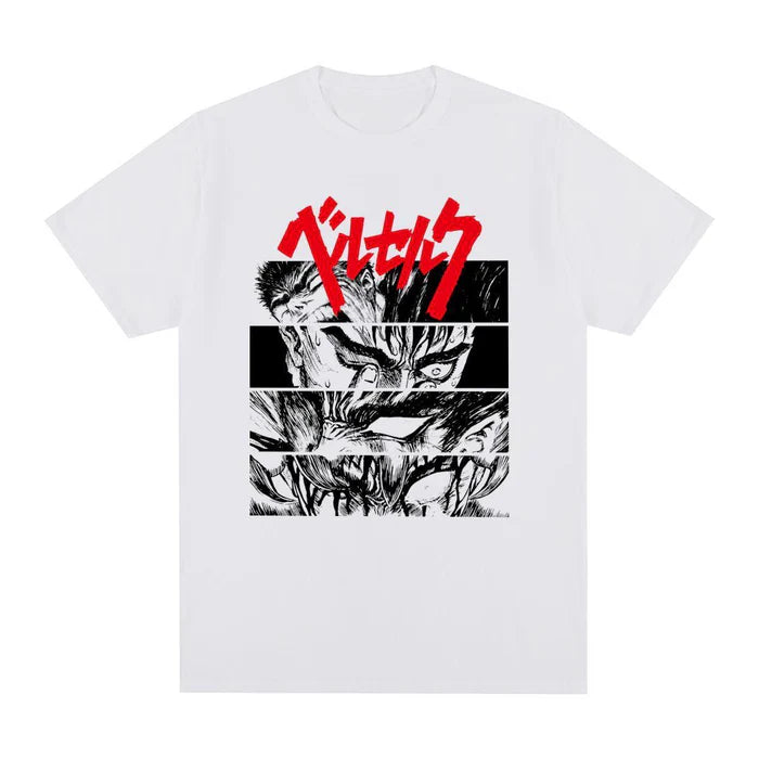 T-Shirt Berserk - Blood-Manga Shop-Blanc-XS-Manga Shop