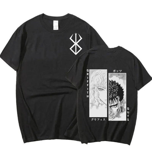 T-Shirt Berserk - Intense Eyes-Manga Shop-Noir-XS-Manga Shop