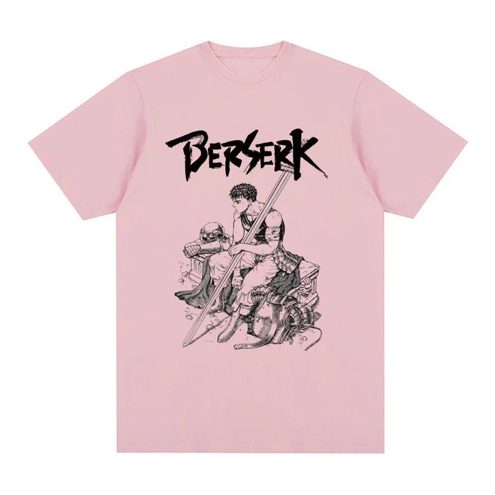 T-Shirt Berserk - Mercenaire-Manga Shop-Rose-XS-Manga Shop