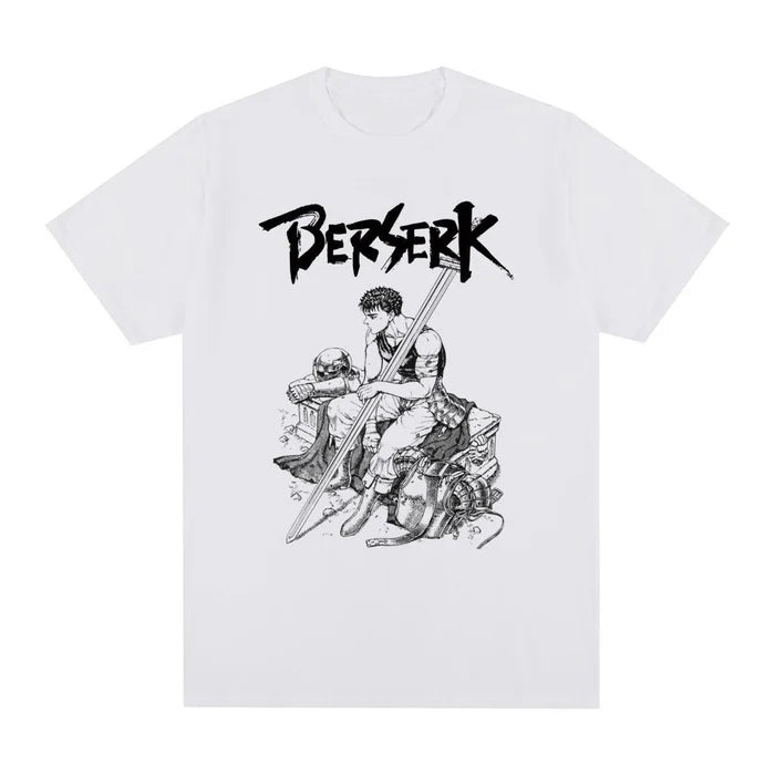 T-Shirt Berserk - Mercenaire-Manga Shop-Gris-XS-Manga Shop