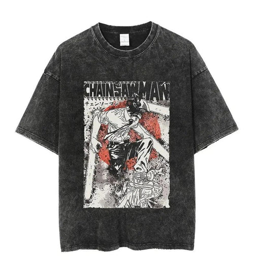 T-Shirt Chainsaw Man - Folie-Manga Shop-Manga Shop