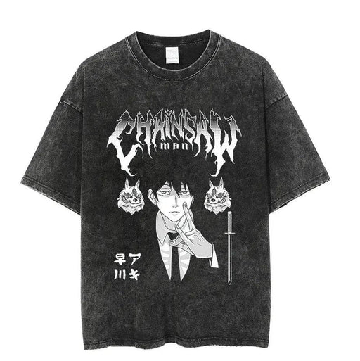 T-Shirt Chainsaw Man - Renard-Manga Shop-Manga Shop