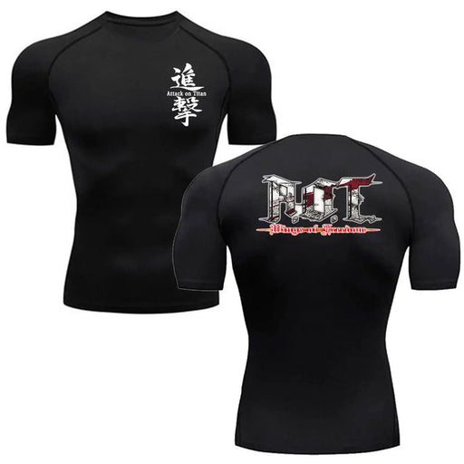 T-Shirt de Compression - Attaque des Titans-Manga Shop-Manga Shop