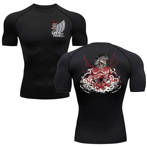 T-Shirt de Compression - Attaque des Titans-Manga Shop-Manga Shop