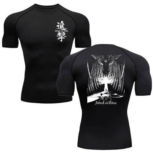 T-Shirt de Compression - Attaque des Titans-Manga Shop-Manga Shop