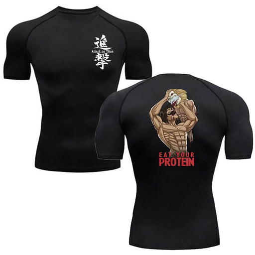 T-Shirt de Compression - Attaque des Titans-Manga Shop-Manga Shop