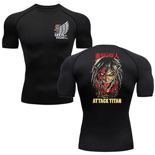 T-Shirt de Compression - Attaque des Titans-Manga Shop-Manga Shop